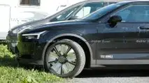 Polestar 2 facelift spy photo