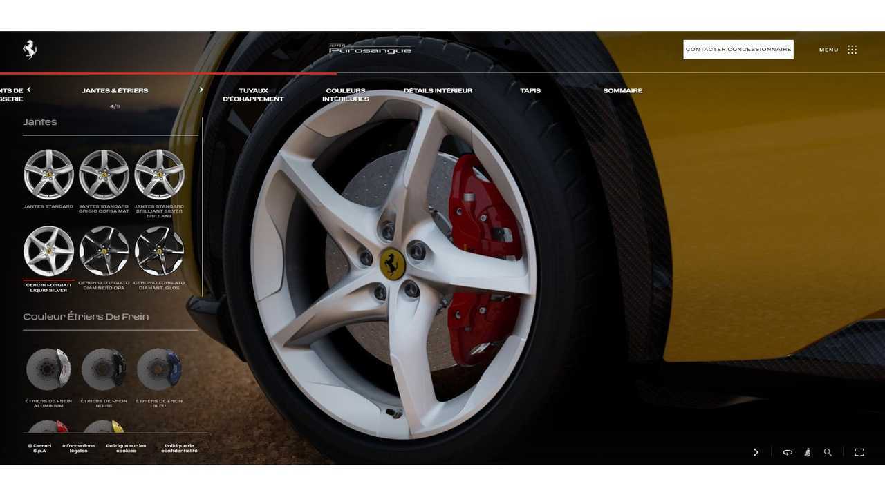 Ferrari Purosangue - Configurateur