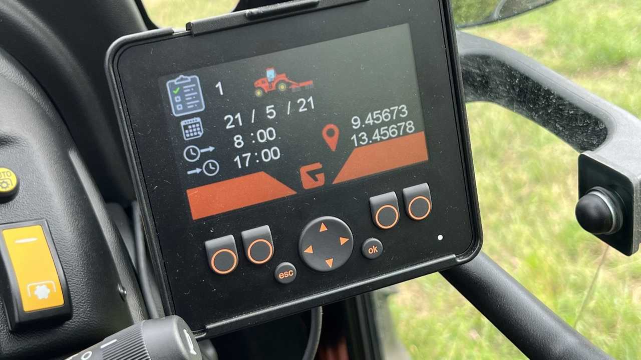 Goldoni Keestrack Q80 a Enovitis in campo