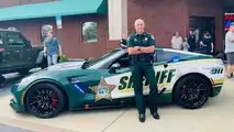 La Chevrolet Corvette Z07 du Sheriff