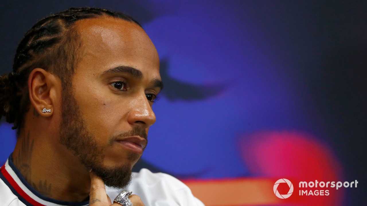 Lewis Hamilton at Belgian GP 2022