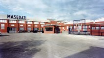 La fabbrica Maserati di Modena nel 1998