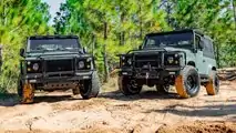 ECD Land Rover Defender 90 Restomod gemelos