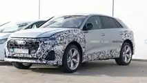 Audi Q8 Facelift auf Erlkönigbildern