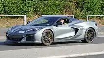 Photo espion de la Chevrolet Corvette E-Ray hybride 2024