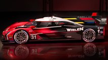 Cadillac  V-LMDh Race Car Liveries Red