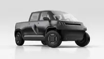 Telo electric truck front three quarter
