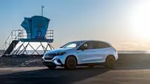 2024 Mercedes-AMG EQE SUV Exterior Front Quarter