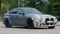 Foto spia aggiornate della berlina BMW M3
