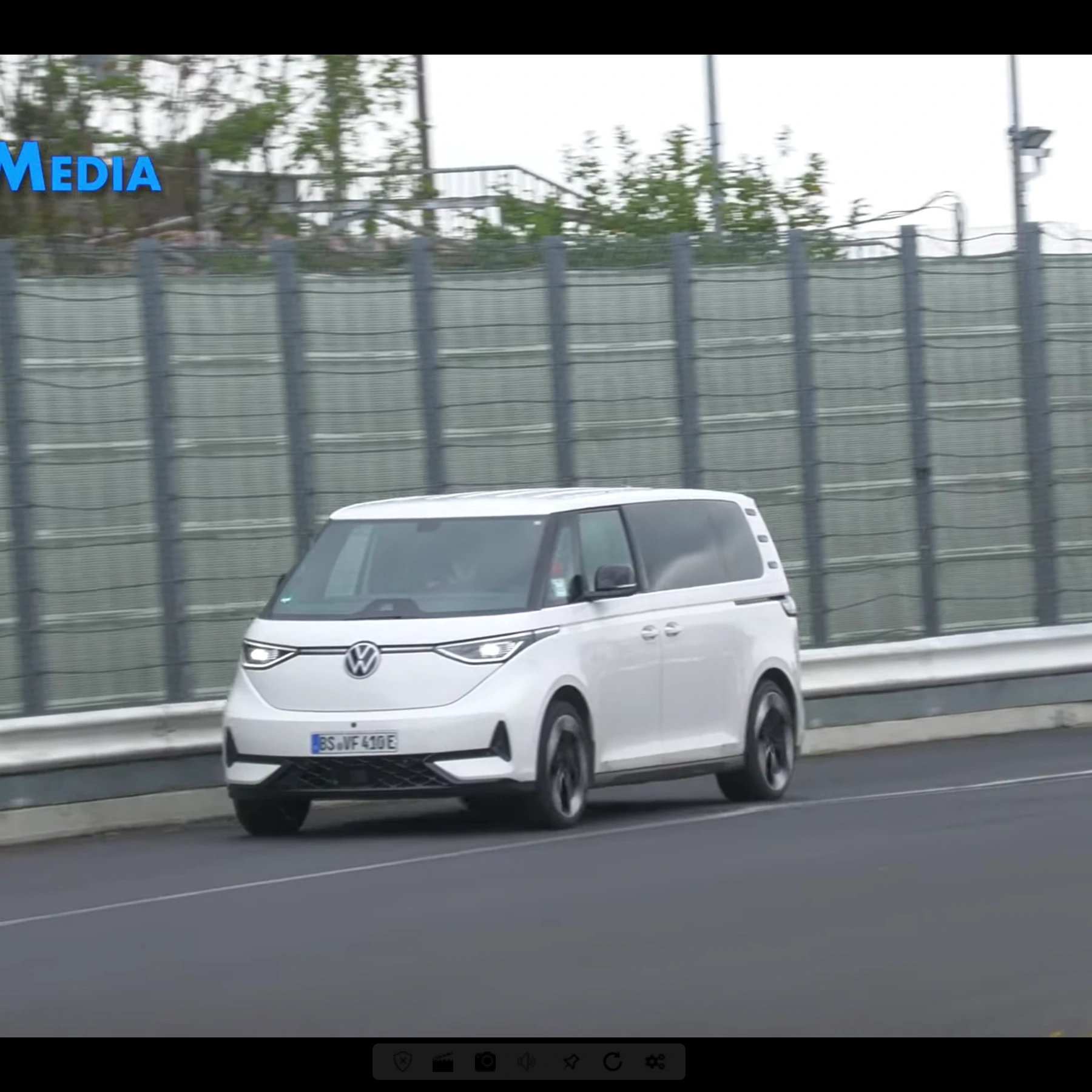 Volkswagen ID. Buzz GTX Spied Testing On The Nurburgring