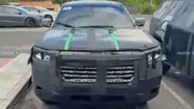 Ram Rampage RT Front View Spy Photo