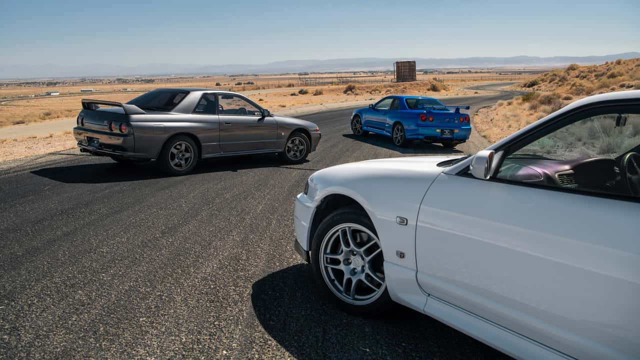 Driving Every Nissan GT-R: R32 To R35