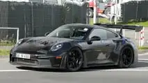 Porsche 911 GT3 RS Facelift (2026) Erlkönigfotos