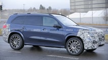 Mercedes GLS Facelift (2025) Erlkönigfotos