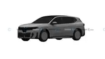 BMW iX3 2025, photos de brevets