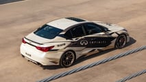 Infiniti Q50 Red Sport Custom for 2023 SEMA