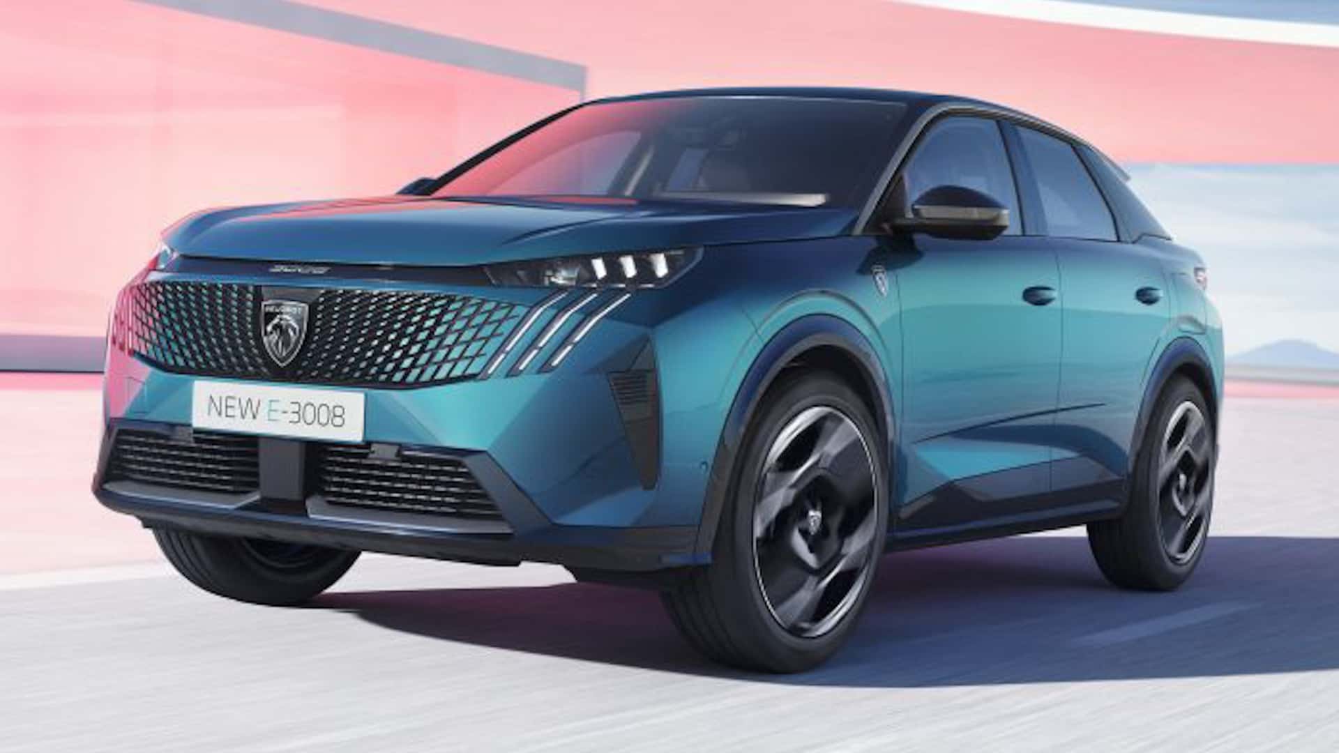 Peugeot E 3008 Electric SUV Exterior Revealed Before 