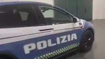 Tesla Model X Polizia