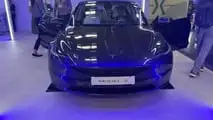 New Tesla Model 3 In Munich