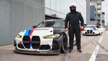 BMW M4 GT4 2023 prueba en circuito