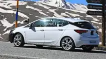 2019 Opel Astra facelift spy photo