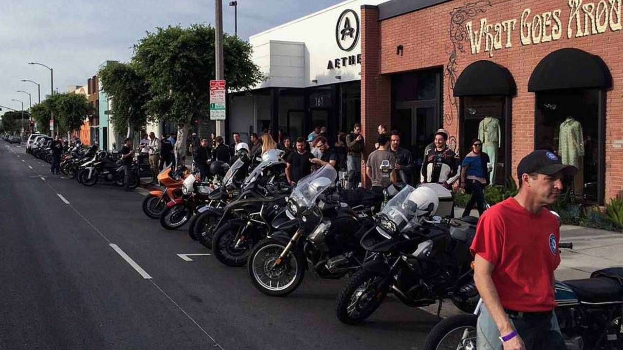 Ride Like a Cop - The 2015 Urban Adventure LA From Aether Apparel and RawHyde Adventures