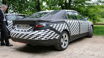 2011 Saab 9-5 Prototype with Uncovered Front & Rear Lights