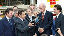smart plant in Hambach, France selected as the location for the large-scale series production of the smart fortwo electric drive - announcement made on the occasion of the visit of French President Nicolas Sarkozy