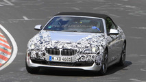2012 BMW 6-Series Cabrio prototype testing on Nurburgring