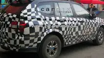 Roewe Ssangyong MG SUV spy photos