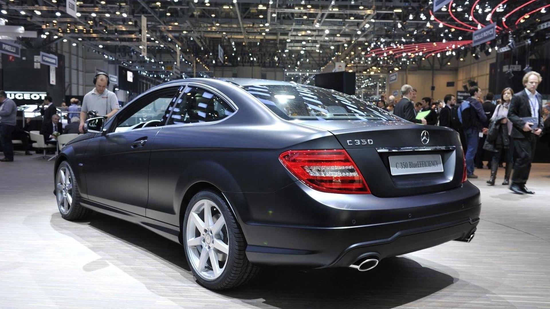 2012 Mercedes C Class Coupe Rolls Into Geneva Motor1 Com Photos