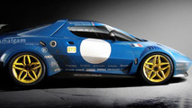 Lancia Stratos revival scale model in race livery, 1600, 30.11.2010