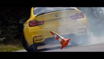 Pennzoil Drifting BMW at Nurburgring