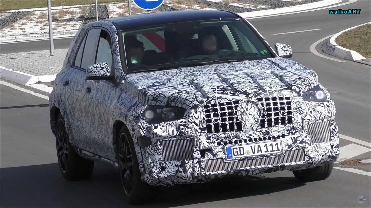 Mercedes-Benz GLE 63 spy photo
