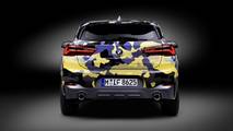 BMW X2 with digital camo