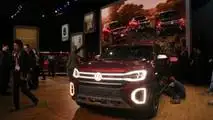 Volkswagen Atlas Tanoak Concept at the 2018 New York Auto Show