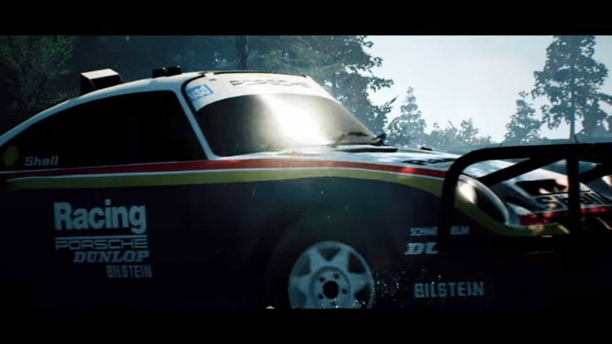 Porsche 959 In Gravel
