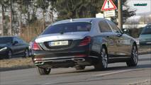 2019 Mercedes-Maybach S-Class on the streets