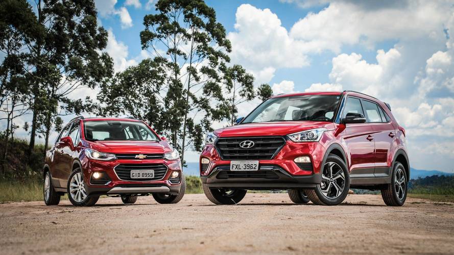 Comparativo Hyundai Creta Sport x Chevrolet Tracker Turbo