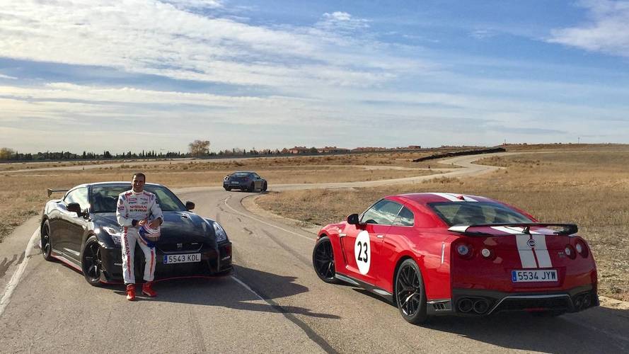 Marc Gené y el Nissan GT-R 2018, los más veloces en la pista del INTA