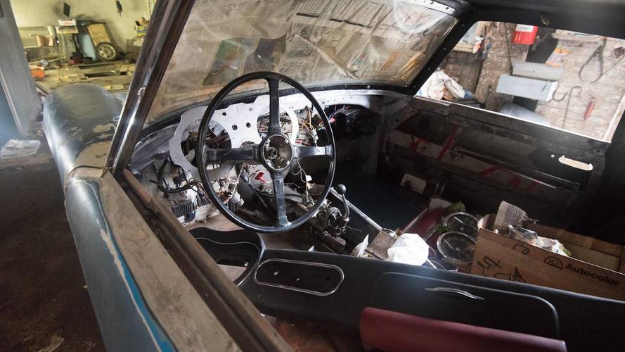 Sortie de grange Jaguar XK140 Michelotti