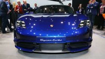 Porsche Taycan, a Francoforte con gli interni vegani