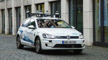 Volkswagen testet autonomes Fahren in Hamburg
