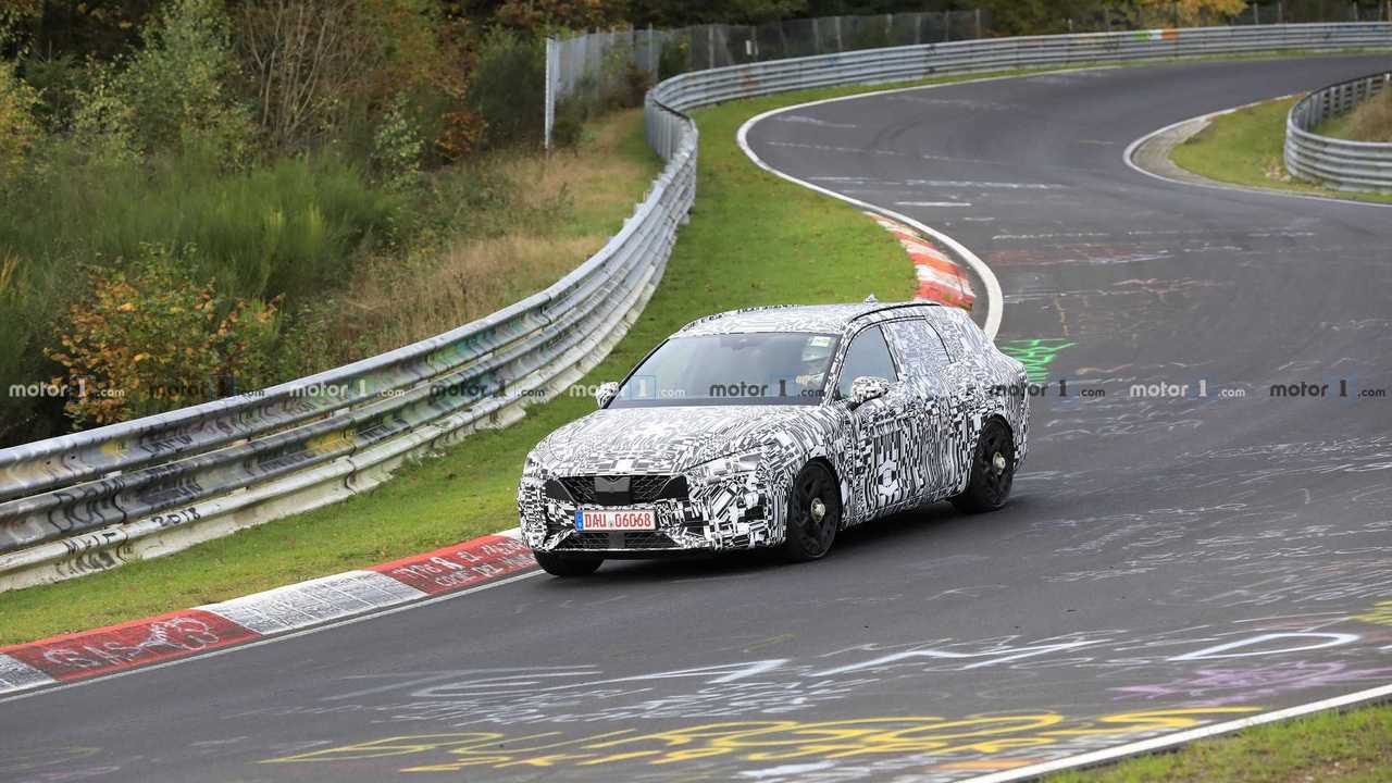 Cupra Leon ST nouvelle photo d'espionnage