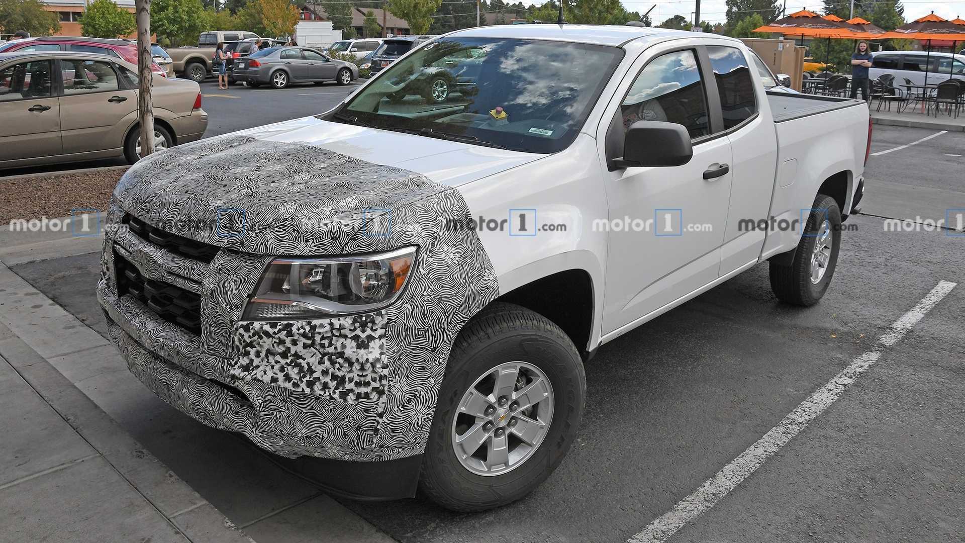 2021 Chevrolet Colorado Spy Photo