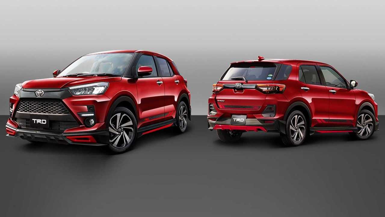 Toyota Raize с запчастями TRD