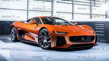 Nuova Jaguar F-Type, il rendering