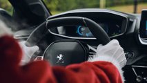 Festive driving in the Peugeot e-208