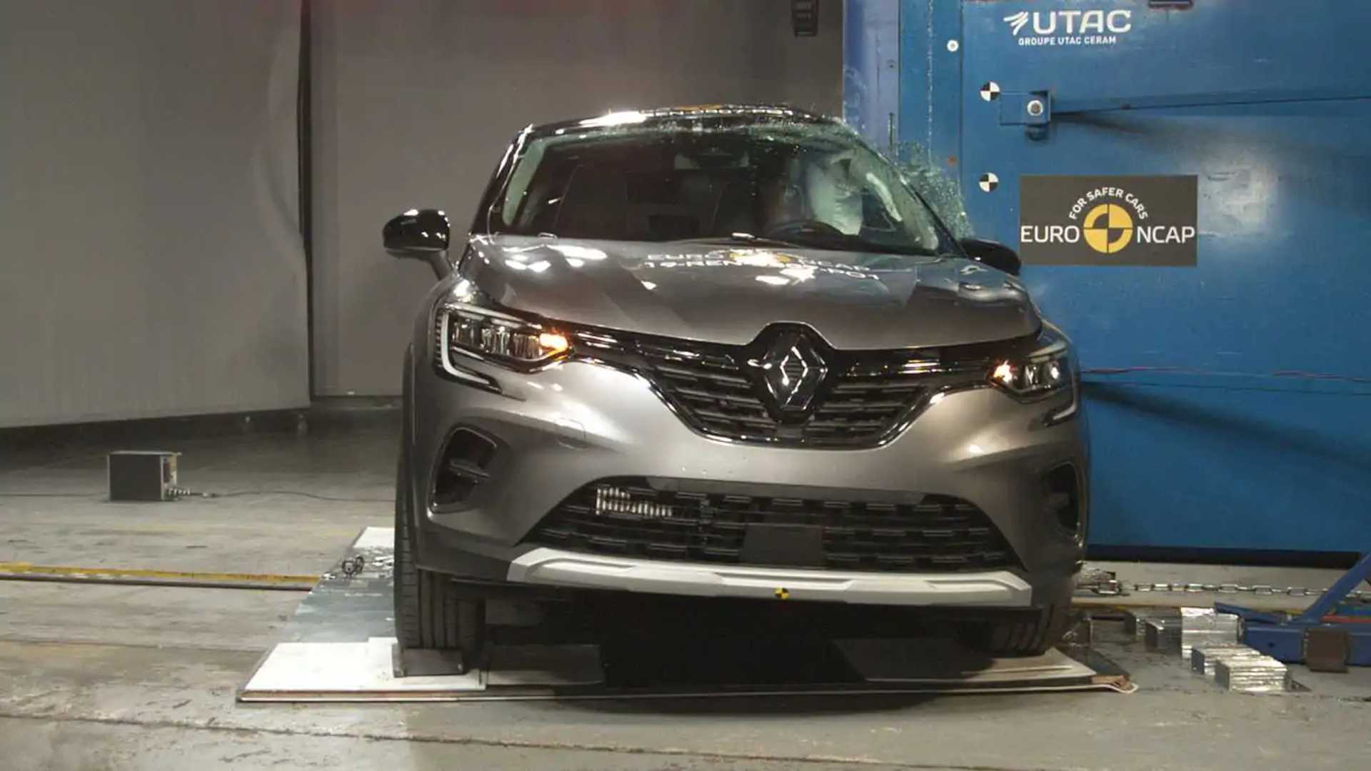 Renault Captur Crash Test Euro NCAP 2019