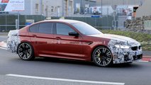 BMW M5 facelift spy photo